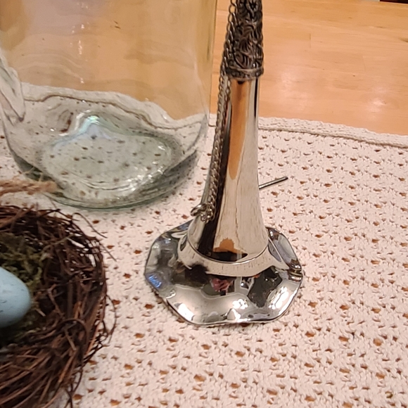 Tussie Mussie Bridal Floral holder Stainless - Picture 6 of 6